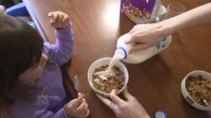Kellogg has pledged to donate three millions serves of cereal to Foodbank's program.